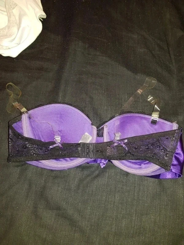 New black and purple bra size 95 D – photo 5
